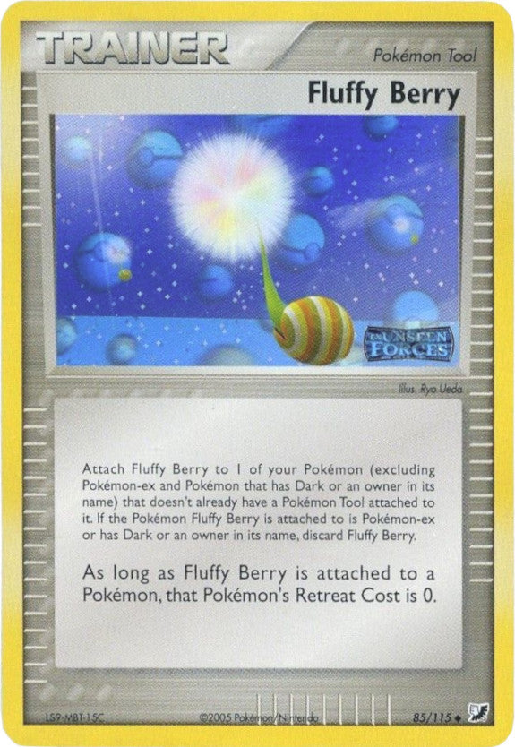 Fluffy Berry (85/115) (Stamped) [EX: Unseen Forces] Pokémon