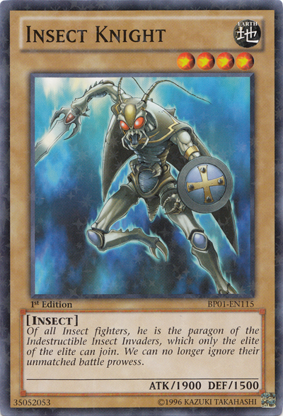 Insect Knight [BP01-EN115] Starfoil Rare Yu-Gi-Oh!
