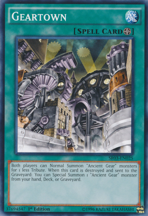 Geartown [SR03-EN025] Common Yu-Gi-Oh!