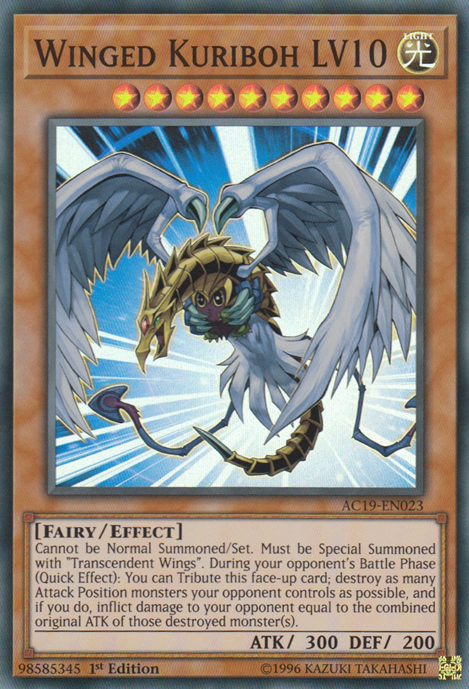 Winged Kuriboh LV10 [AC19-EN023] Super Rare Yu-Gi-Oh!