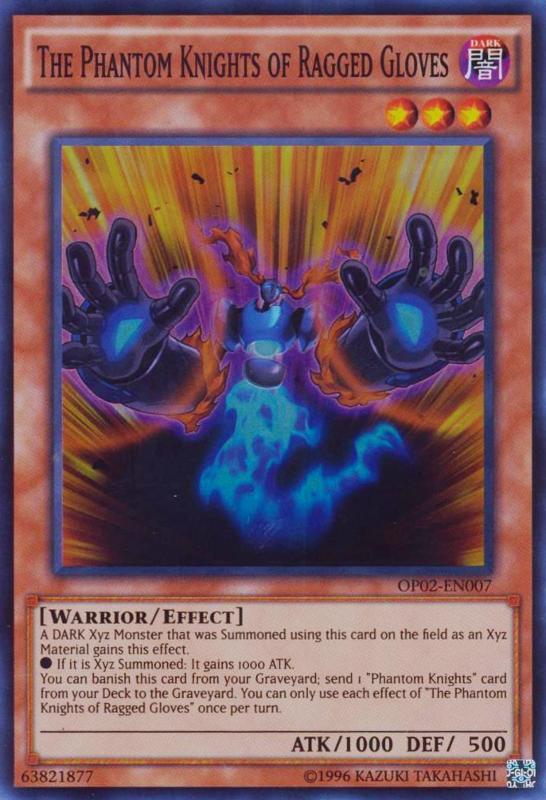 The Phantom Knights of Ragged Gloves [OP02-EN007] Super Rare Yu-Gi-Oh!