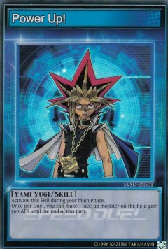 Power Up! [EVSD-ENS01] Super Rare Yu-Gi-Oh!