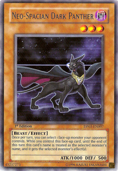 Neo-Spacian Dark Panther [DP03-EN007] Rare Yu-Gi-Oh!