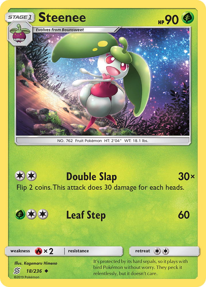 Steenee (18/236) [Sun & Moon: Unified Minds] Pokémon