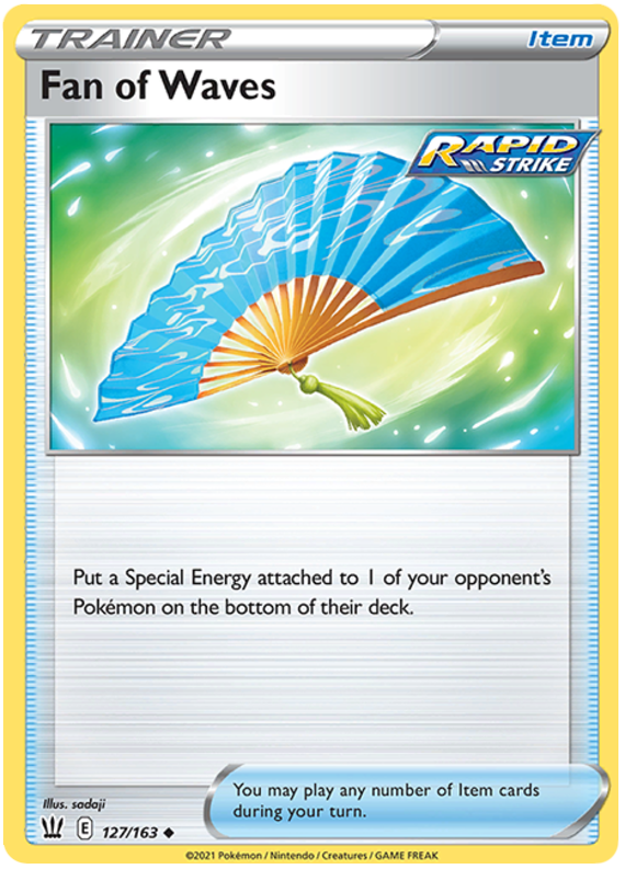 Fan of Waves (127/163) [Sword & Shield: Battle Styles] Pokémon