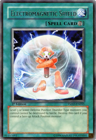 Electromagnetic Shield [TSHD-EN055] Rare Yu-Gi-Oh!