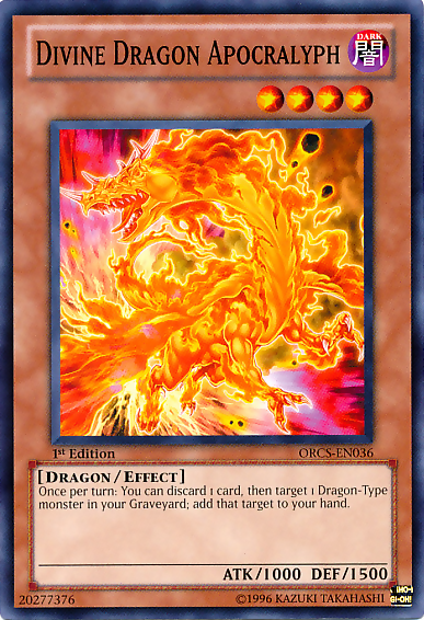 Divine Dragon Apocralyph [ORCS-EN036] Common Yu-Gi-Oh!