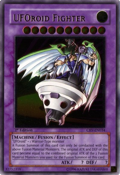 UFOroid Fighter [CRV-EN034] Ultimate Rare Yu-Gi-Oh!