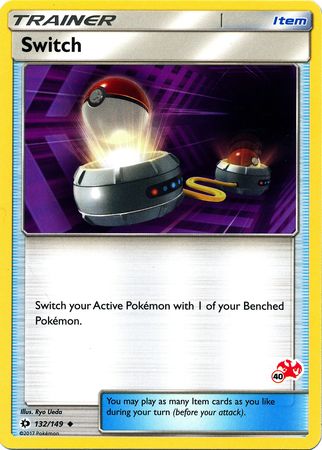 Switch (132/149) (Charizard Stamp #40) [Battle Academy 2020] Pokémon