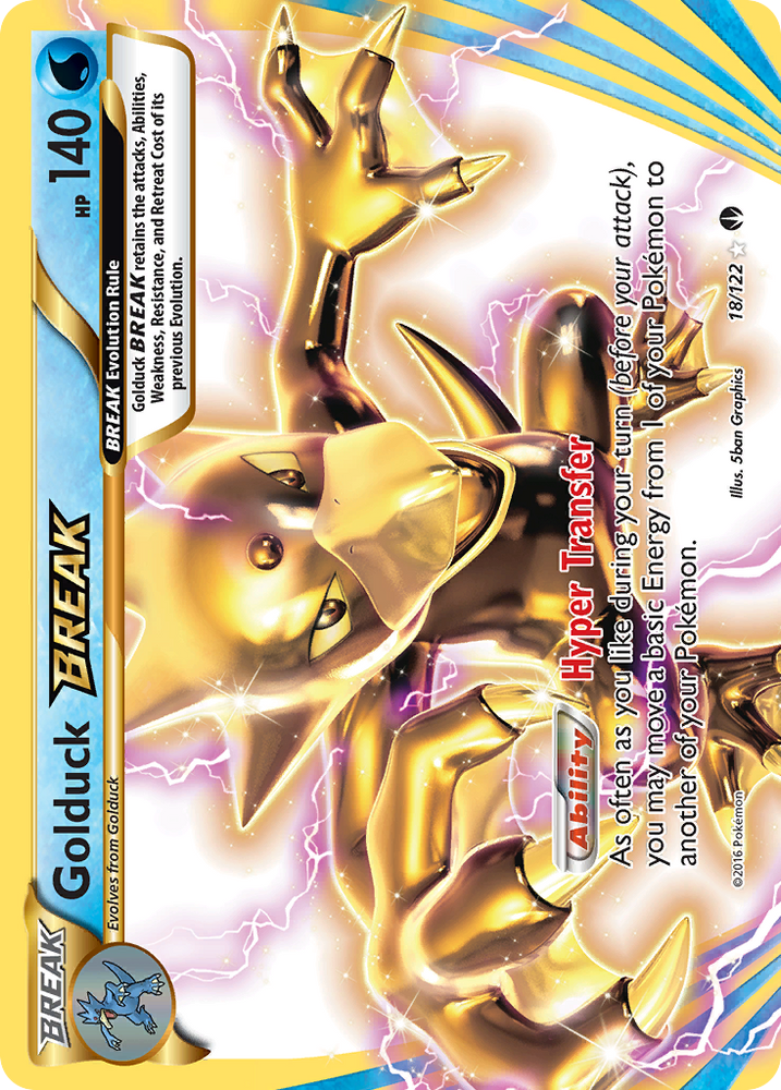 Golduck BREAK (18/122) [XY: BREAKpoint] Pokémon
