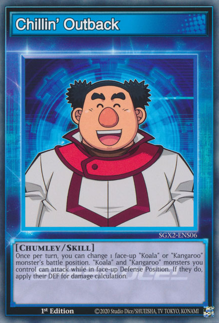 Chillin' Outback [SGX2-ENS06] Common Yu-Gi-Oh!