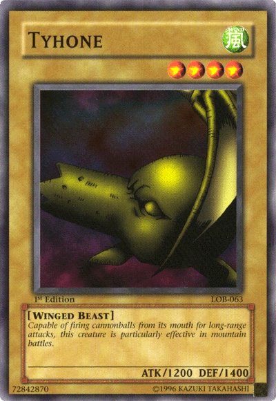 Tyhone [LOB-063] Common Yu-Gi-Oh!