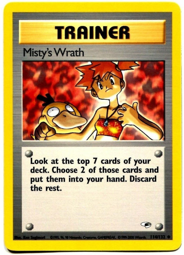 Misty's Wrath (114/132) [Gym Heroes Unlimited] Pokémon