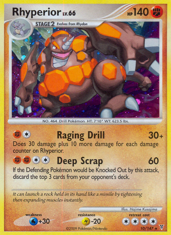 Rhyperior (10/147) [Platinum: Supreme Victors] Pokémon