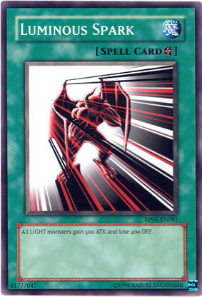 Luminous Spark [RP01-EN081] Common Yu-Gi-Oh!