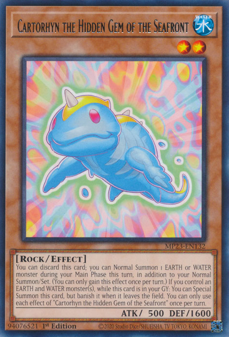 Cartorhyn the Hidden Gem of the Seafront [MP23-EN132] Rare Yu-Gi-Oh!