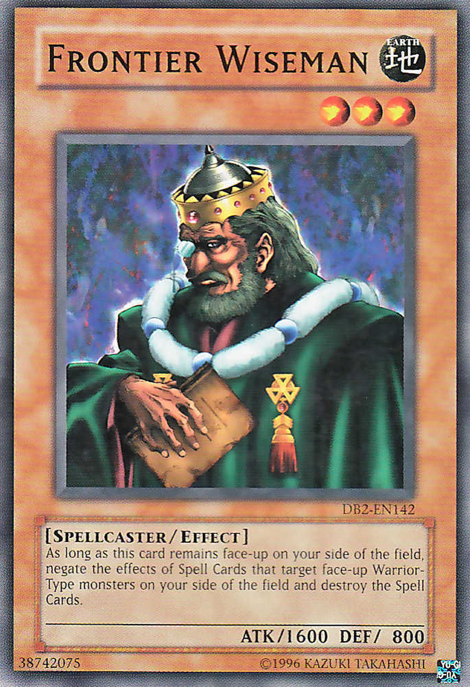 Frontier Wiseman [DB2-EN142] Common Yu-Gi-Oh!