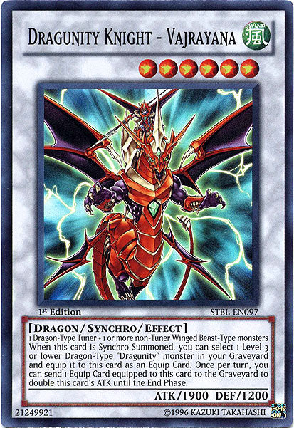 Dragunity Knight - Vajrayana [STBL-EN097] Super Rare Yu-Gi-Oh!