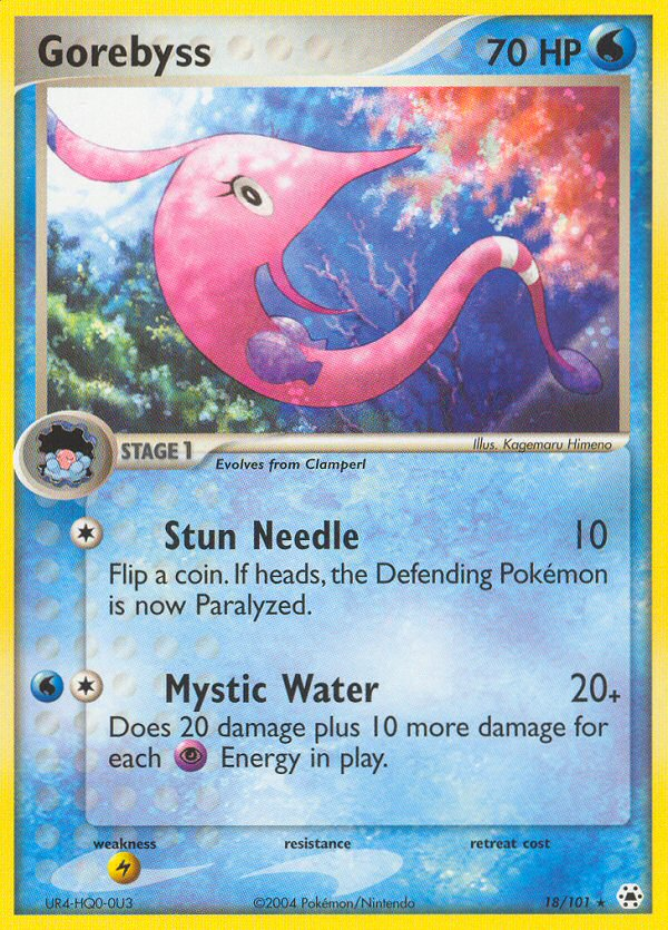 Gorebyss (18/101) [EX: Hidden Legends] Pokémon