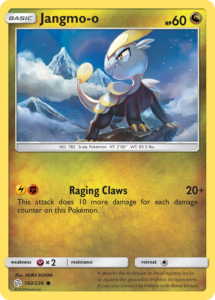 Jangmo-o (160/236) [Sun & Moon: Cosmic Eclipse] Pokémon