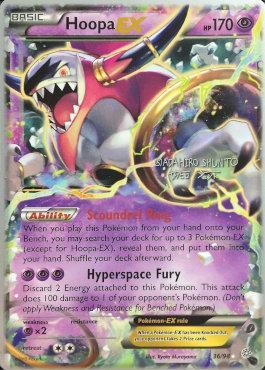 Hoopa EX (36/98) (Black Dragon - Shuntu Sadahiro) [World Championships 2016] Pokémon