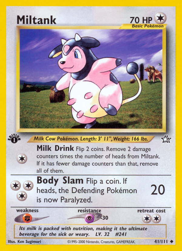 Miltank (41/111) [Neo Genesis 1st Edition] Pokémon