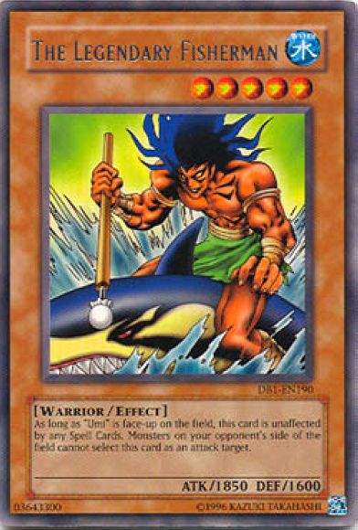 The Legendary Fisherman [DB1-EN190] Rare Yu-Gi-Oh!
