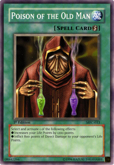 Poison of the Old Man [MFC-033] Common Yu-Gi-Oh!
