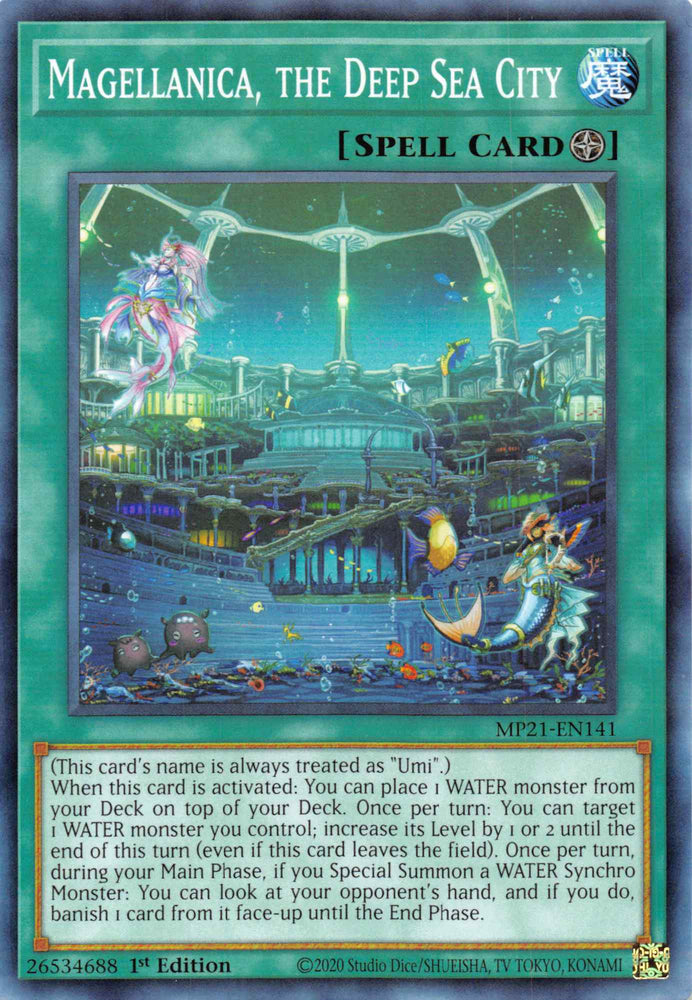 Magellanica, the Deep Sea City [MP21-EN141] Common Yu-Gi-Oh!