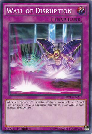 Wall of Disruption [MP15-EN237] Common Yu-Gi-Oh!