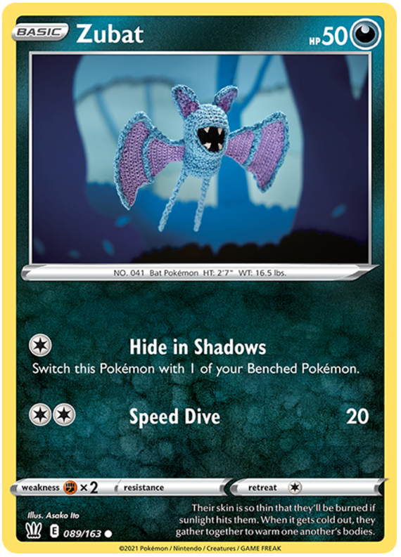 Zubat (089/163) [Sword & Shield: Battle Styles] Pokémon