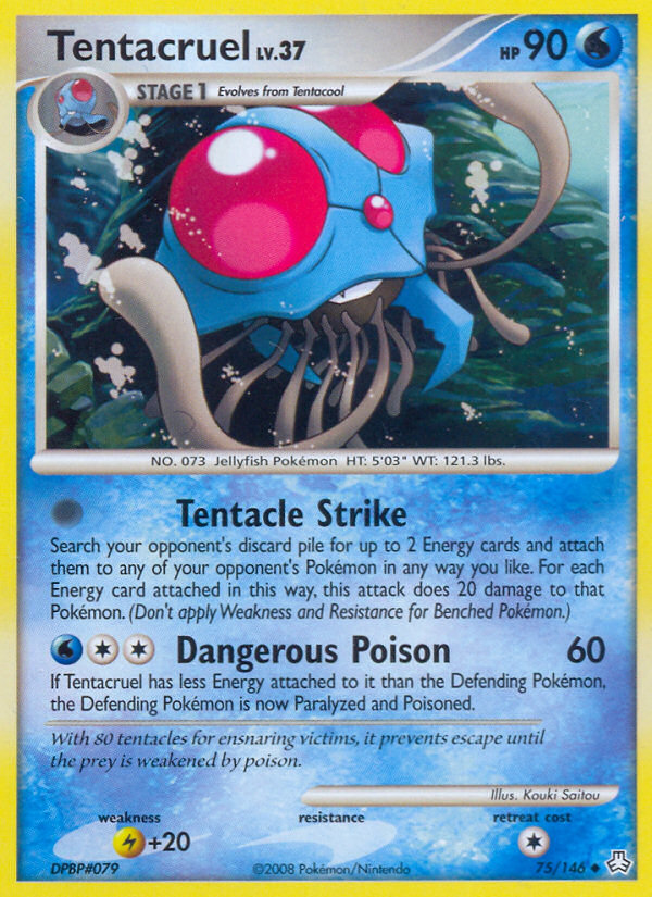 Tentacruel (75/146) [Diamond & Pearl: Legends Awakened] Pokémon