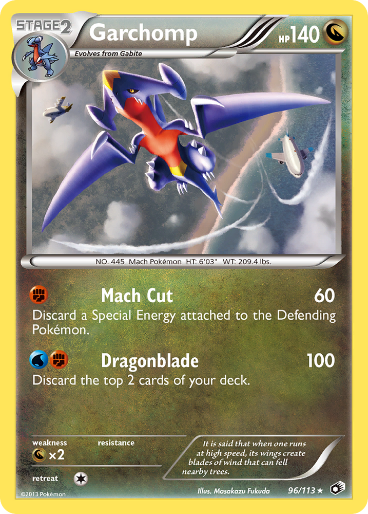 Garchomp (96/113) [Black & White: Legendary Treasures] Pokémon