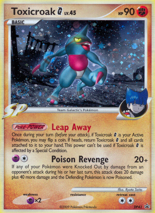 Toxicroak G (DP41) [Diamond & Pearl: Black Star Promos] Pokémon