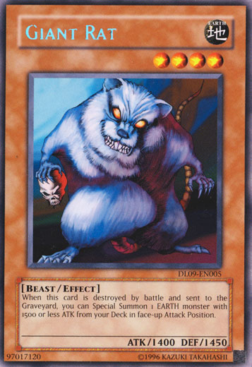 Giant Rat (Blue) [DL09-EN005] Rare Yu-Gi-Oh!