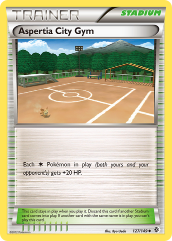 Aspertia City Gym (127/149) [Black & White: Boundaries Crossed] Pokémon