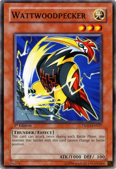 Wattwoodpecker [TSHD-EN027] Common Yu-Gi-Oh!