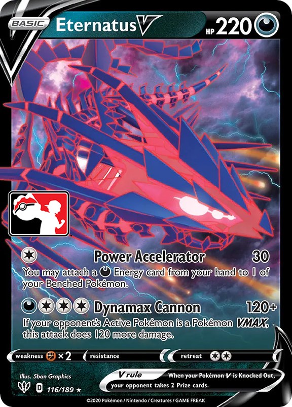 Eternatus V (116/189) [Prize Pack Series One] Pokémon