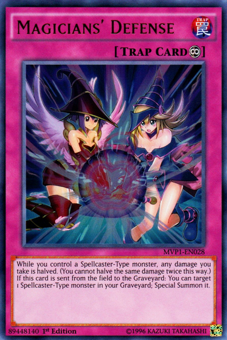 Magicians' Defense [MVP1-EN028] Ultra Rare Yu-Gi-Oh!
