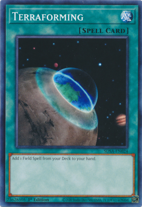 Terraforming [SDSA-EN024] Common Yu-Gi-Oh!