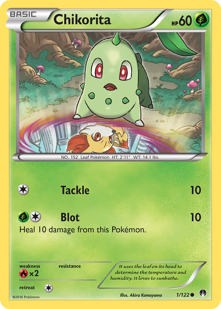 Chikorita (1/122) [XY: BREAKpoint] Pokémon