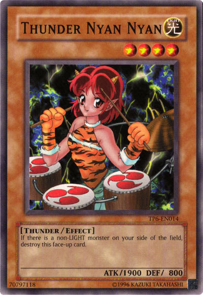 Thunder Nyan Nyan [TP6-EN014] Common Yu-Gi-Oh!