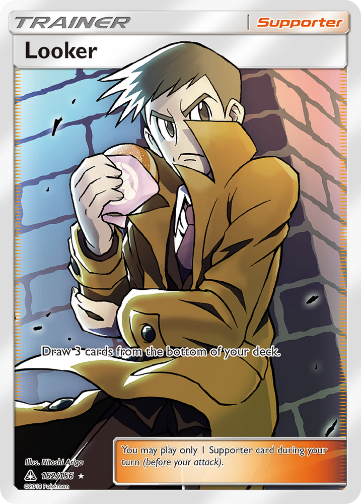 Looker (152/156) [Sun & Moon: Ultra Prism] Pokémon