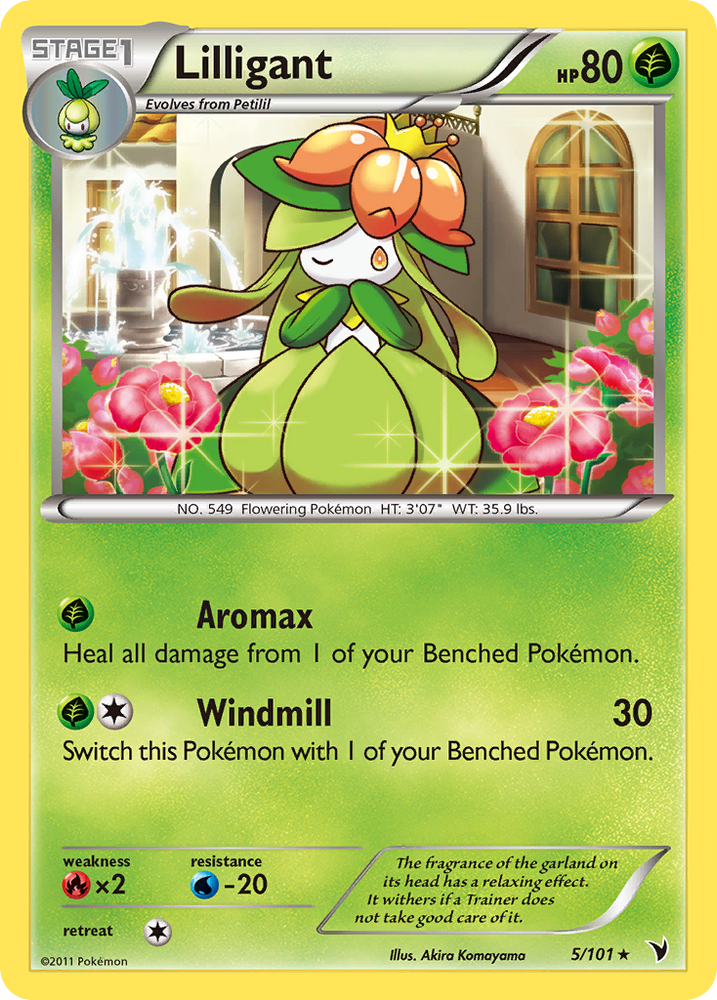 Lilligant (5/101) [Black & White: Noble Victories] Pokémon