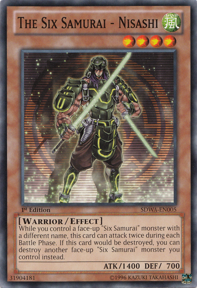 The Six Samurai - Nisashi [SDWA-EN005] Common Yu-Gi-Oh!