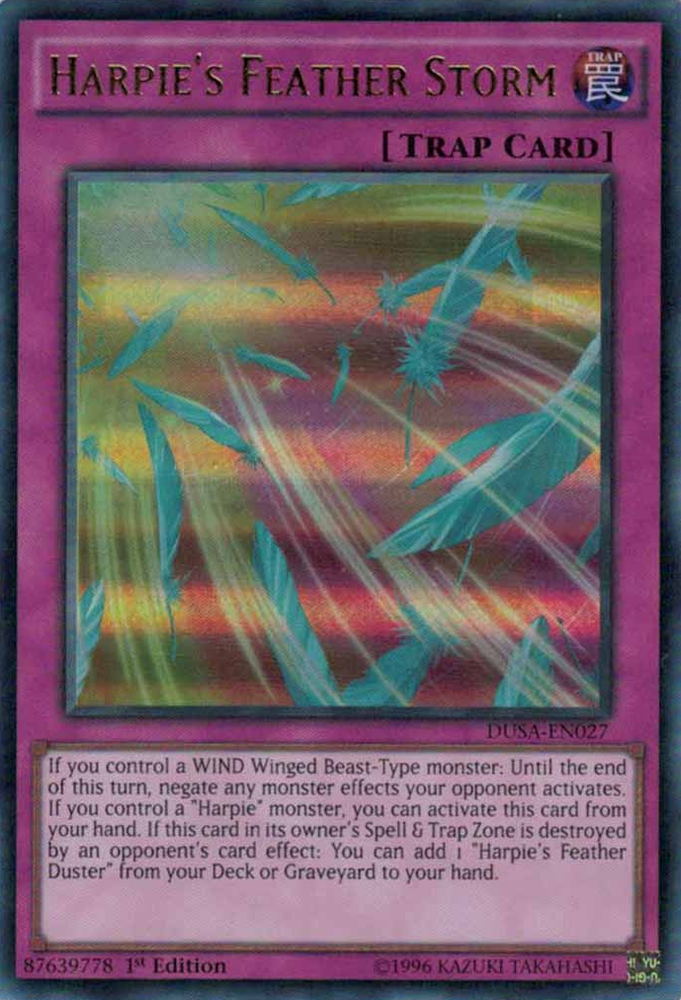 Harpie's Feather Storm [DUSA-EN027] Ultra Rare Yu-Gi-Oh!