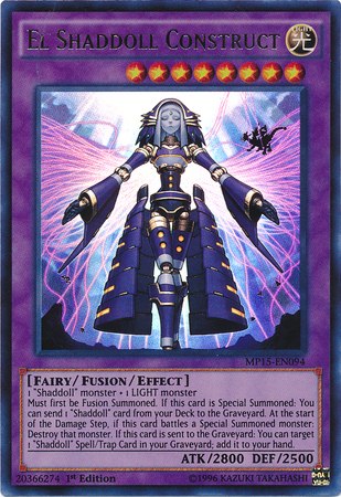 El Shaddoll Construct [MP15-EN094] Ultra Rare Yu-Gi-Oh!