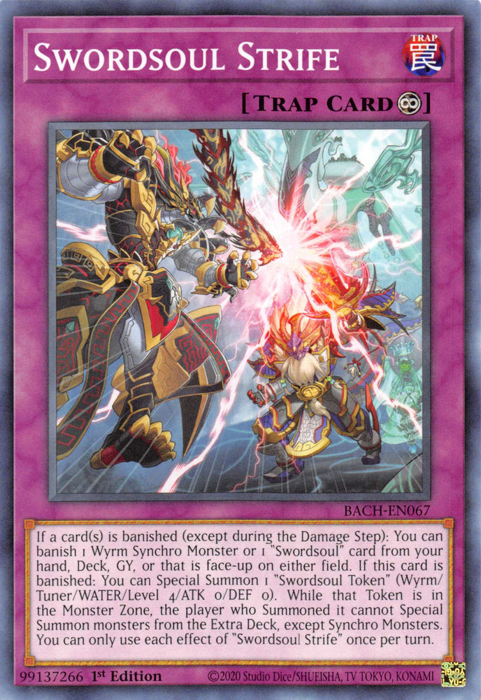 Swordsoul Strife [BACH-EN067] Common Yu-Gi-Oh!