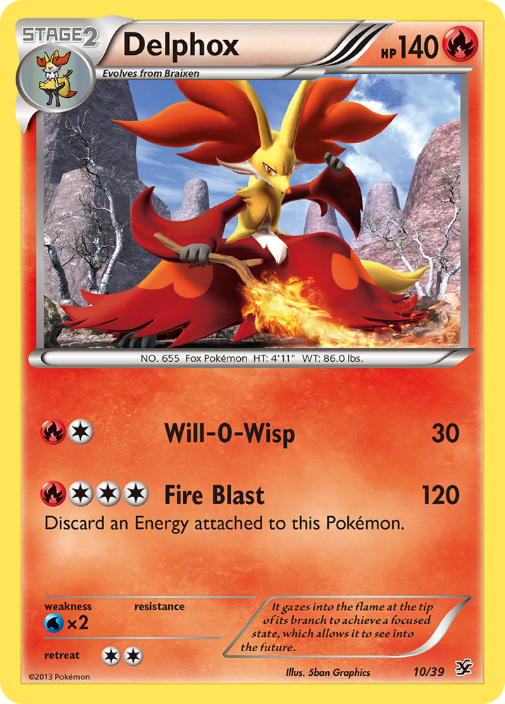 Delphox (10/39) [XY: Kalos Starter Set] Pokémon