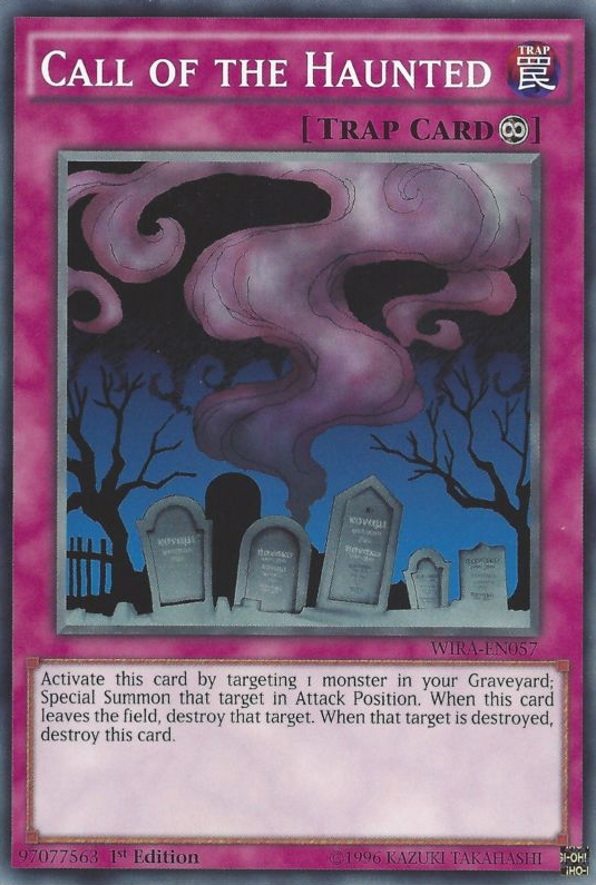 Call of the Haunted [WIRA-EN057] Common Yu-Gi-Oh!